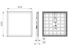 EB-LED-Deckenleuchte Philips CoreLine RC133V OC 28.5W 3600lm 840 weiss