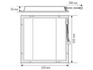 LED-Deckeneinlegeleuchte ESYLUX CELINE-2 PNL 625 DDP OP 4000 840 IP20 DALI ELC