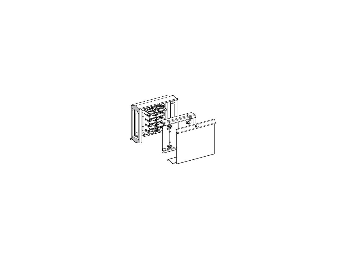 Schienenverteiler Canalis Adapter KSA 25