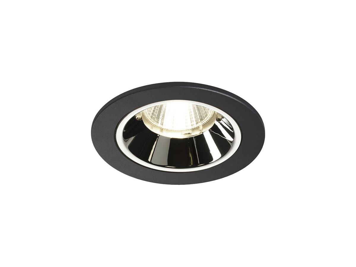 LED-Downlight SLV NUMINOS S 8.6W 750lm 4000K 20° DIM Ø80×52mm sz/Cr