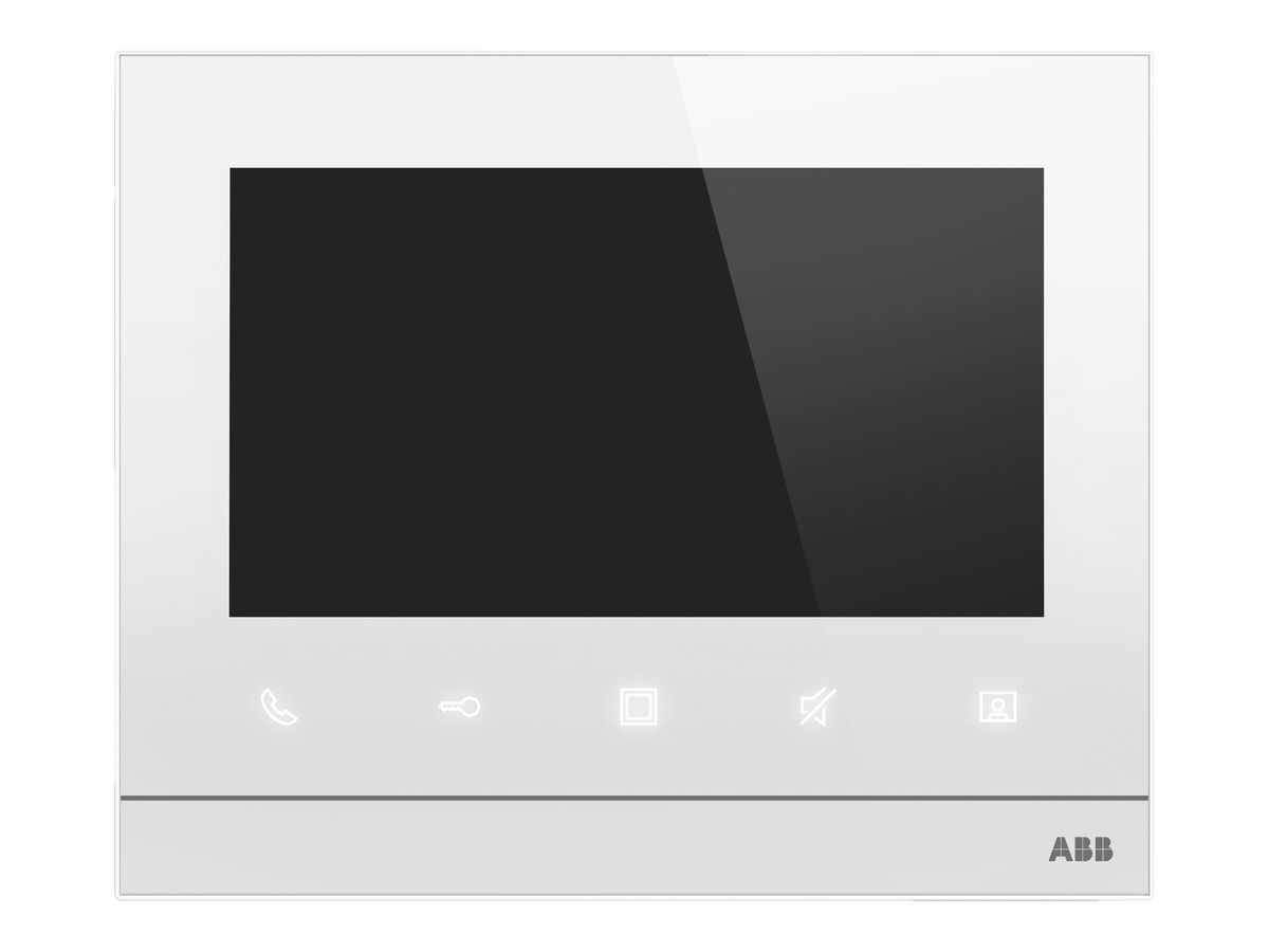 AP-Video-Hausstation ABB-Welcome mit Touch-Display 7'' weiss