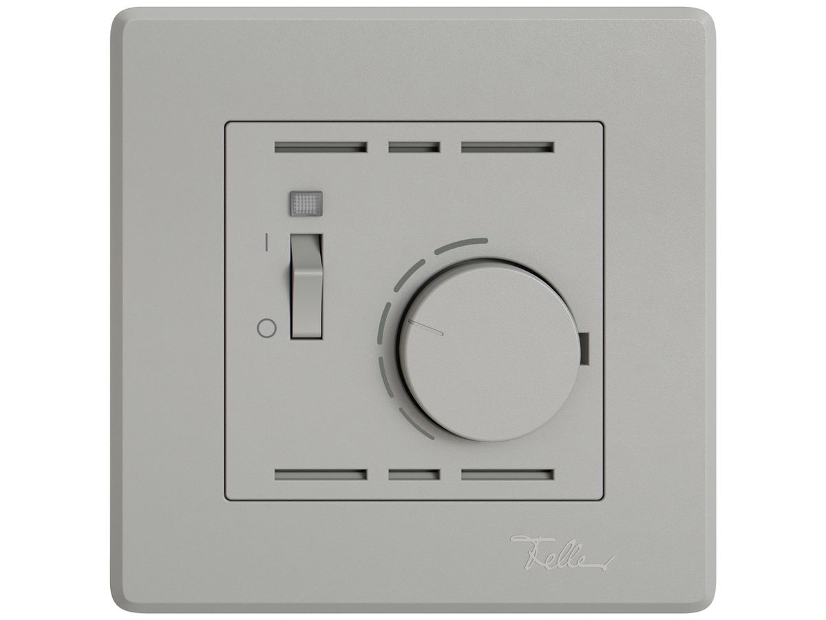 UP-Raumthermostat EDIZIO.liv SNAPFIX® m.Schalter 230VAC 50Hz hgu