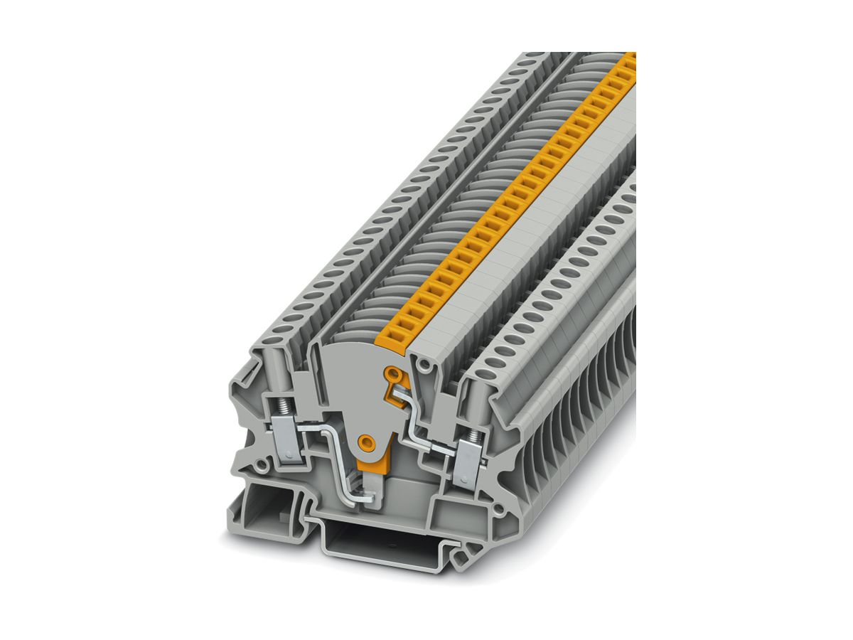 Durchgangsreihenklemme 0.14…6mm² grau, UTME 4