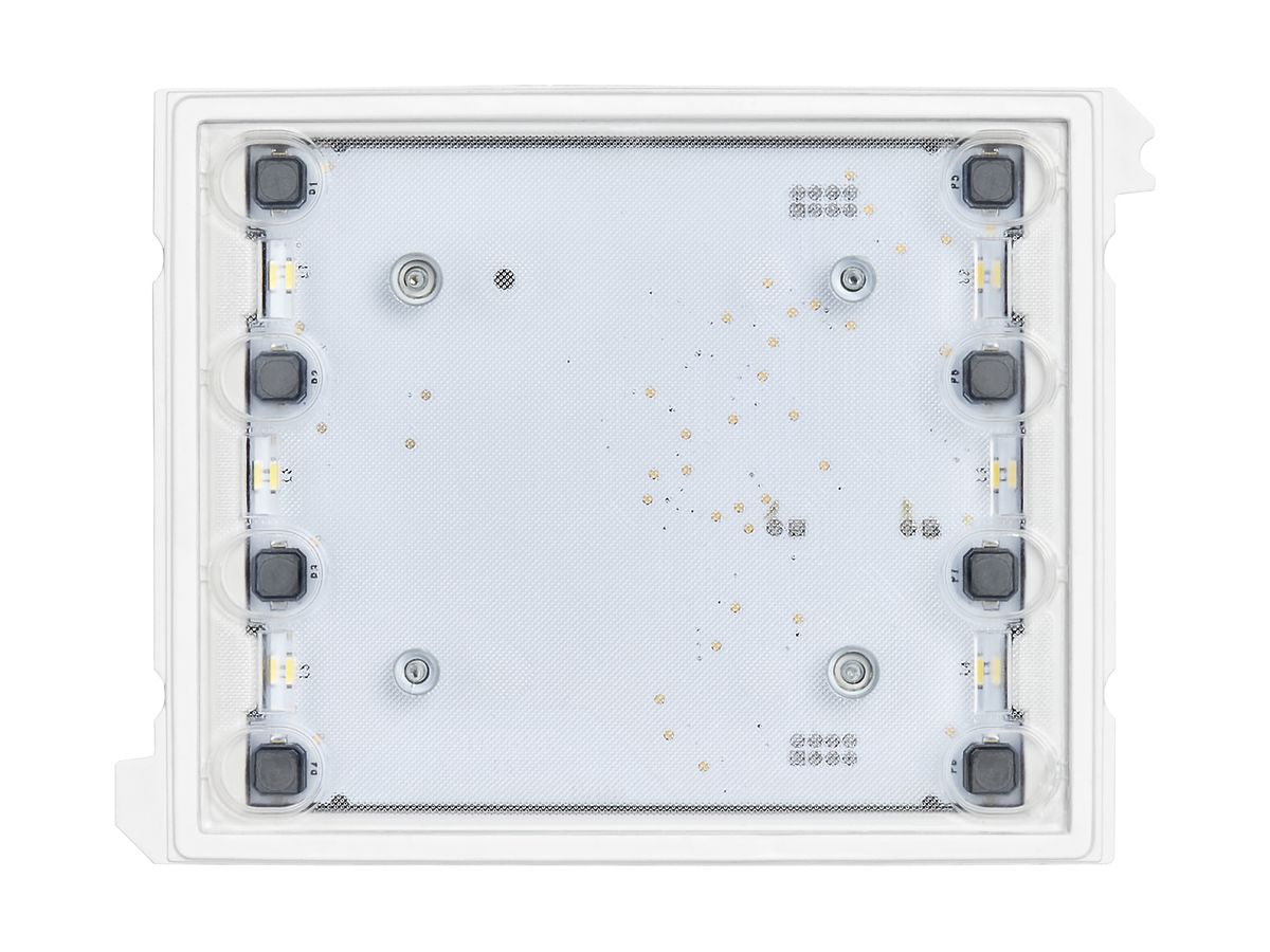 Basis-Tastenmodul Urmet Alpha, 8×Taste, IP55