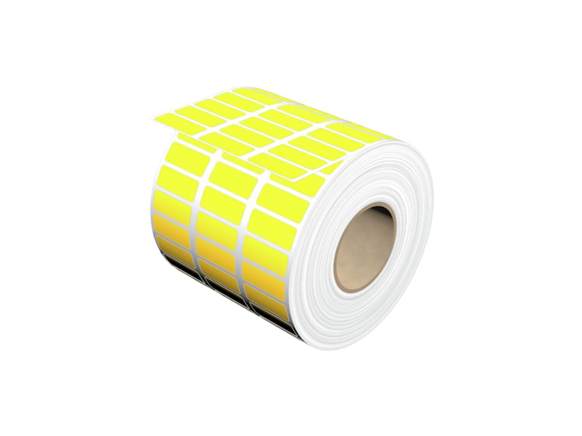 Etikette Weidmüller THM MT30X selbstklebend 26×10mm Polyester gelb