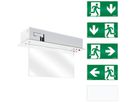 Notleuchte ESYLUX SLC EL LED IR 230V 3W IP40 3h weiss Deckeneinbau