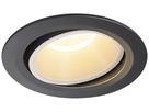 LED-Downlight SLV NUMINOS MOVE XL 37.4W 3550lm 3000K 20° DIM Ø190×118mm sz/ws