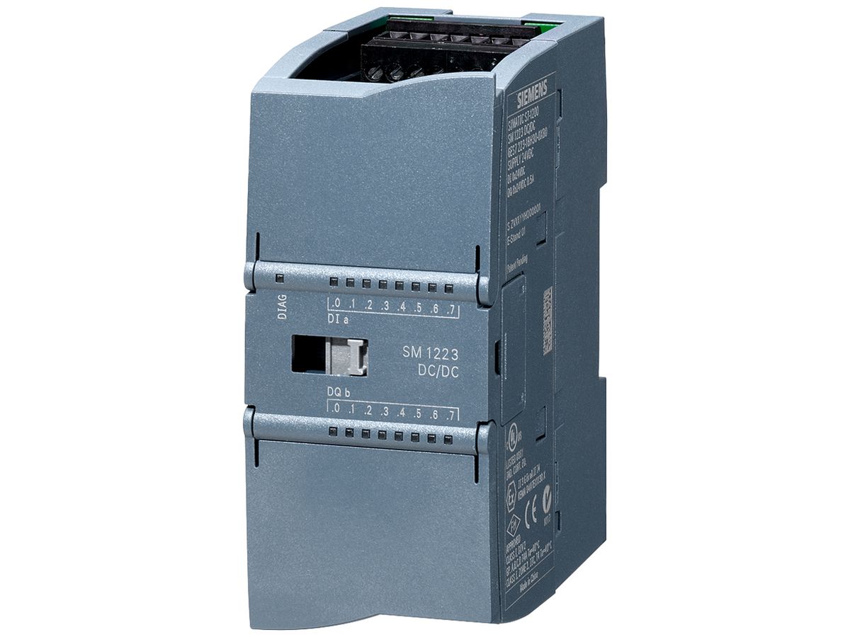 SPS-Ein-/Ausgabemodul Siemens SIMATIC S7-1200 SM 1223 DI 8×24V, DO 8×24V