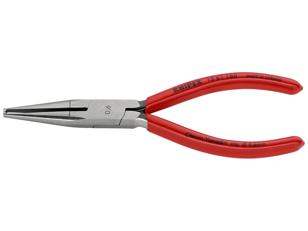 Abisolierzange KNIPEX Ø0.6mm 160mm poliert mit Kunststoff überzogen