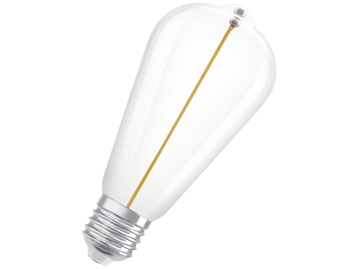 LED-Lampe Osram Vintage 1906 E27 2.2W 150lm 827 Ø64×140mm klar