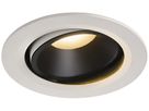 LED-Downlight SLV NUMINOS MOVE L 25.4W 2150lm 2700K 20° DIM Ø160×86mm ws/sz