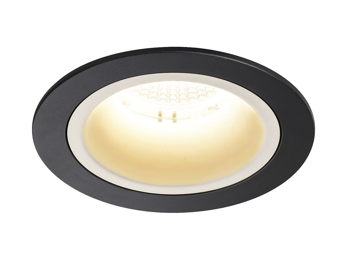 LED-Downlight SLV NUMINOS M 17.5W 1600lm 3000K 20° DIM Ø105×68mm sz/ws