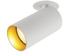 Spot SLV KAMI GU10 1×0…10W Ø55×125mm weiss/Gold