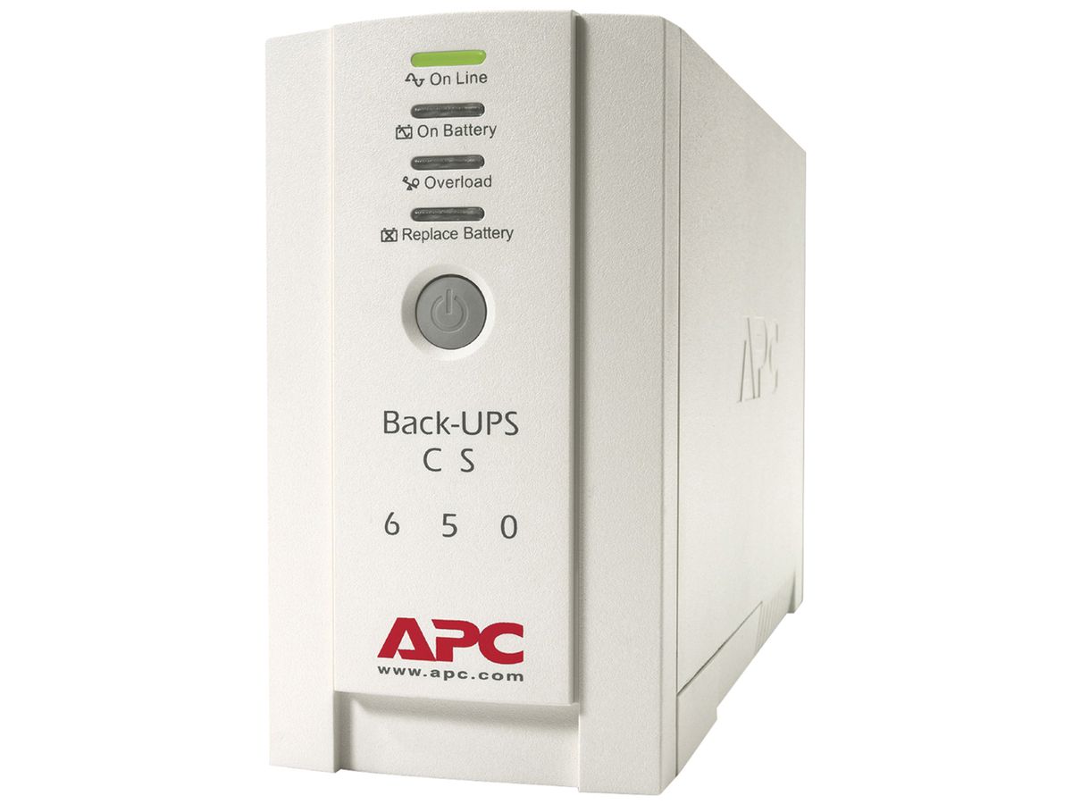 USV-Anlage APC Back-UPS 650 230V 650VA 4×C13 Offline