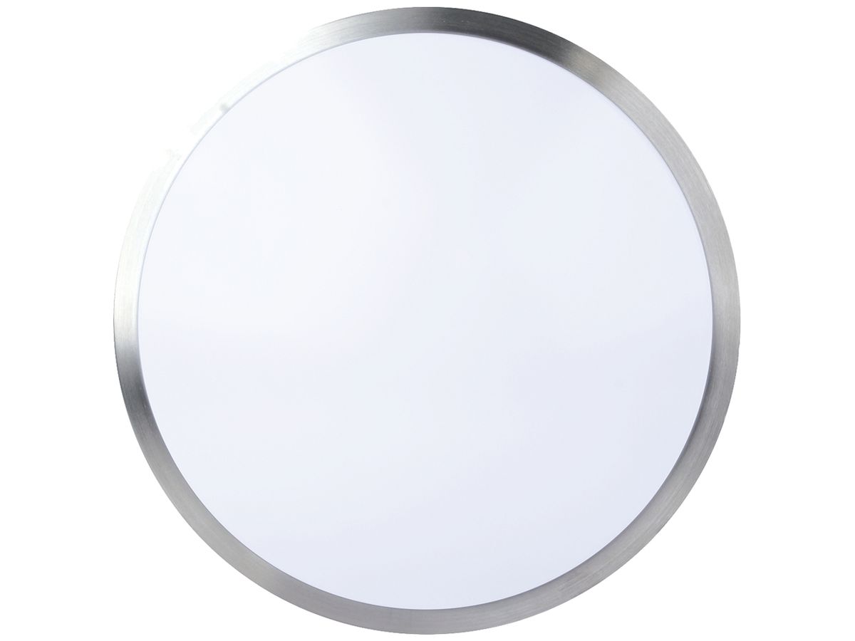 LED-Deckenleuchte DOTLUX LUNApioneer 44.9W 3610lm 830/840/857 IP44 Ø490mm Silber