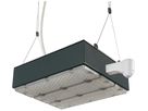 LED-Hallenstrahler Sylvania KubiXx WIDE PIR 83W 14300lm 840 IP65 DIM 412×280