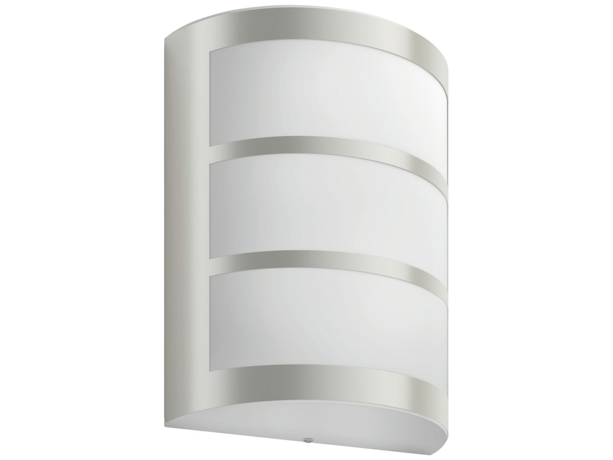 LED-Wandleuchte Python 6W 2700K 600lm IP44 Edelstahl