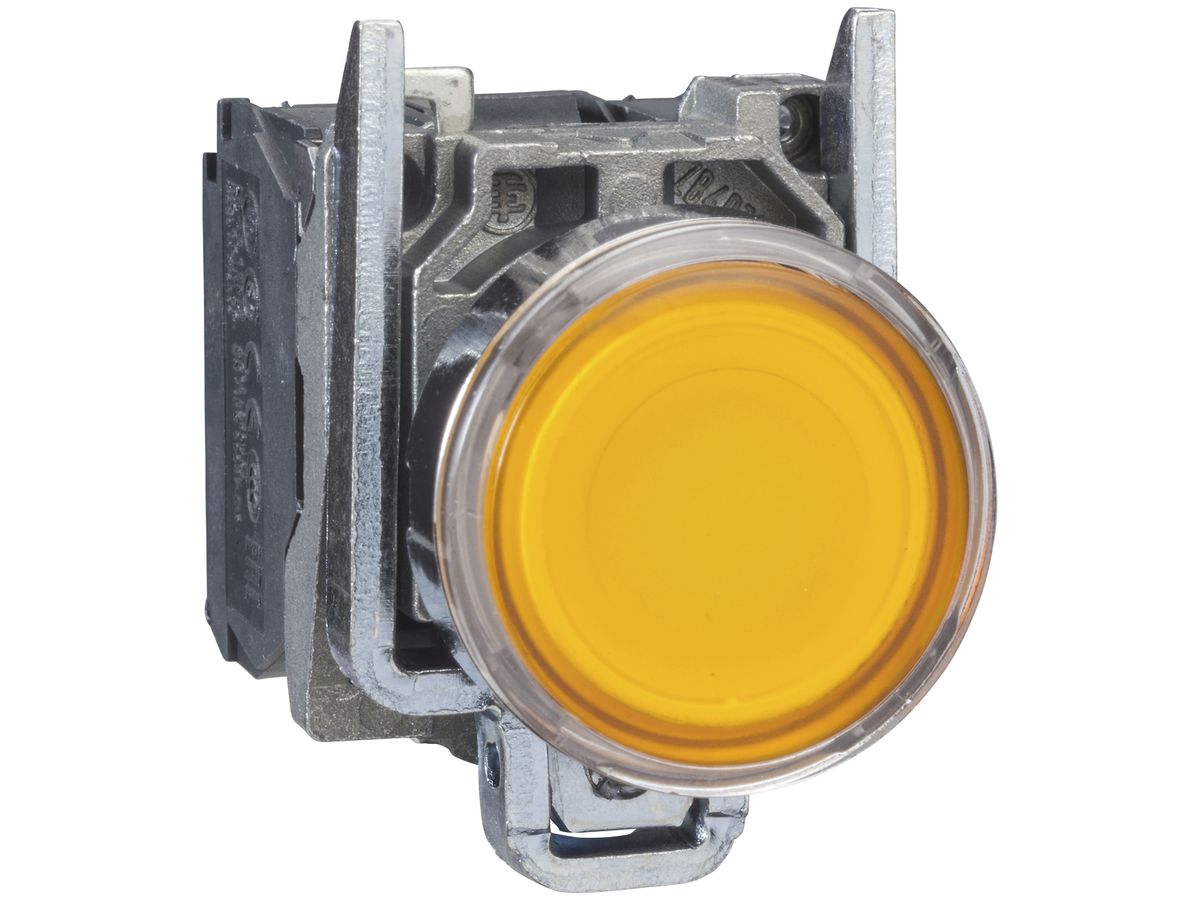 AP-Leuchtdrucktaster Schneider Electric 1Ö+1S 24V gelb