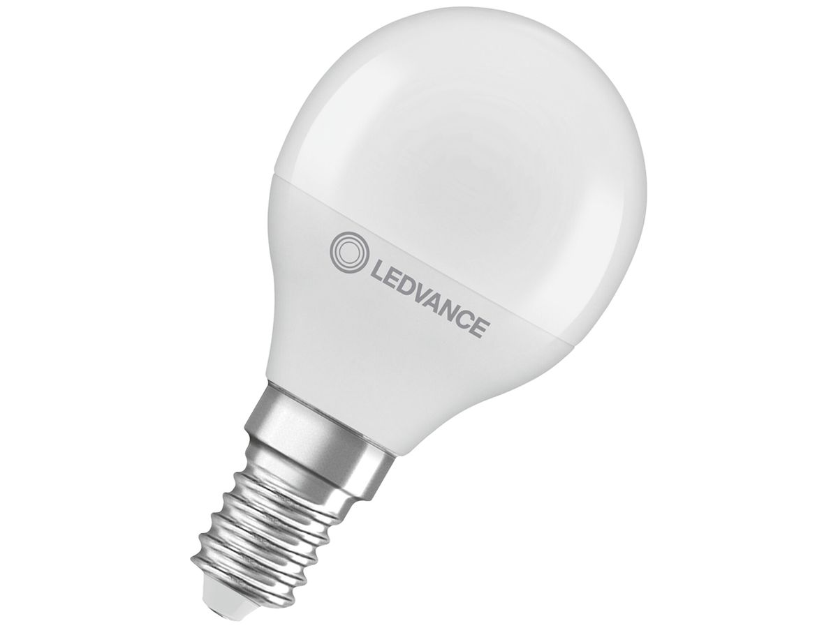 LED-Lampe LEDVANCE Classic P E14 4.9W 470lm 827 Ø45×79mm mattiert