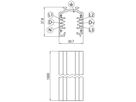 AP-Stromschiene Sylvania OneTrack 250…440V 3-Ph DALI Aluminium 1000mm weiss