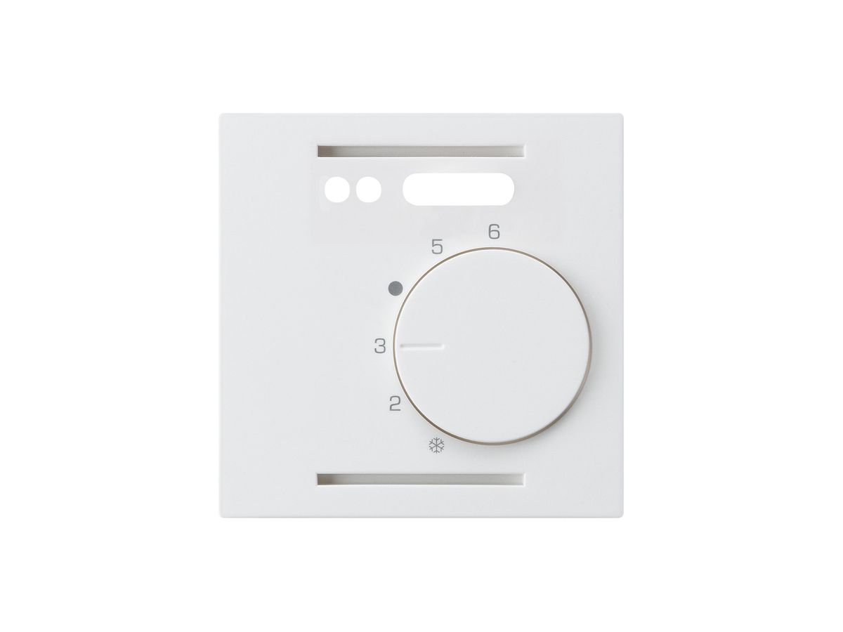 UP-Frontset kallysto weiss für Raumthermostat Fussbodenheizung