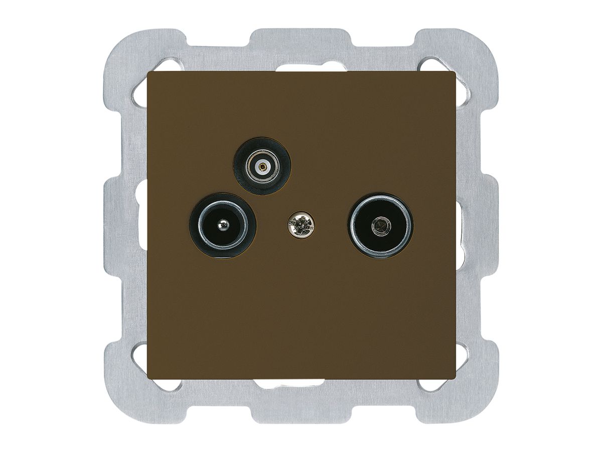 UP-Antennendose R/TV-Daten kallysto B 2GHz 10.5db braun