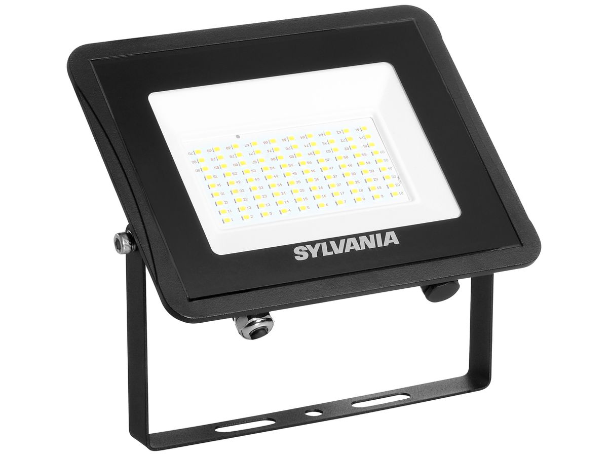 LED-Strahler Sylvania SylFlood 58W 7000lm 840 IP65 110° 196×251mm schwarz