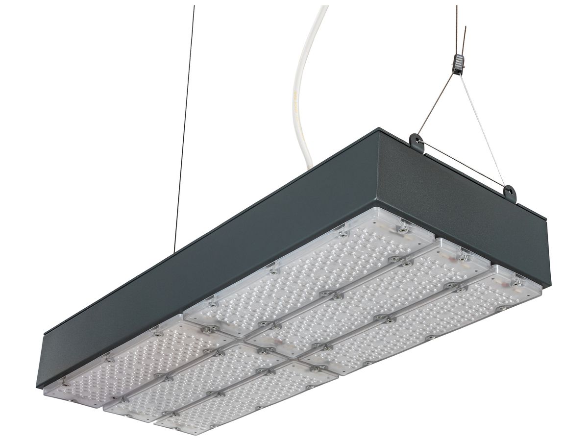 LED-Hallenstrahler Sylvania KubiXx AISLE 188W 32500lm 840 IP65 DIM 732×280