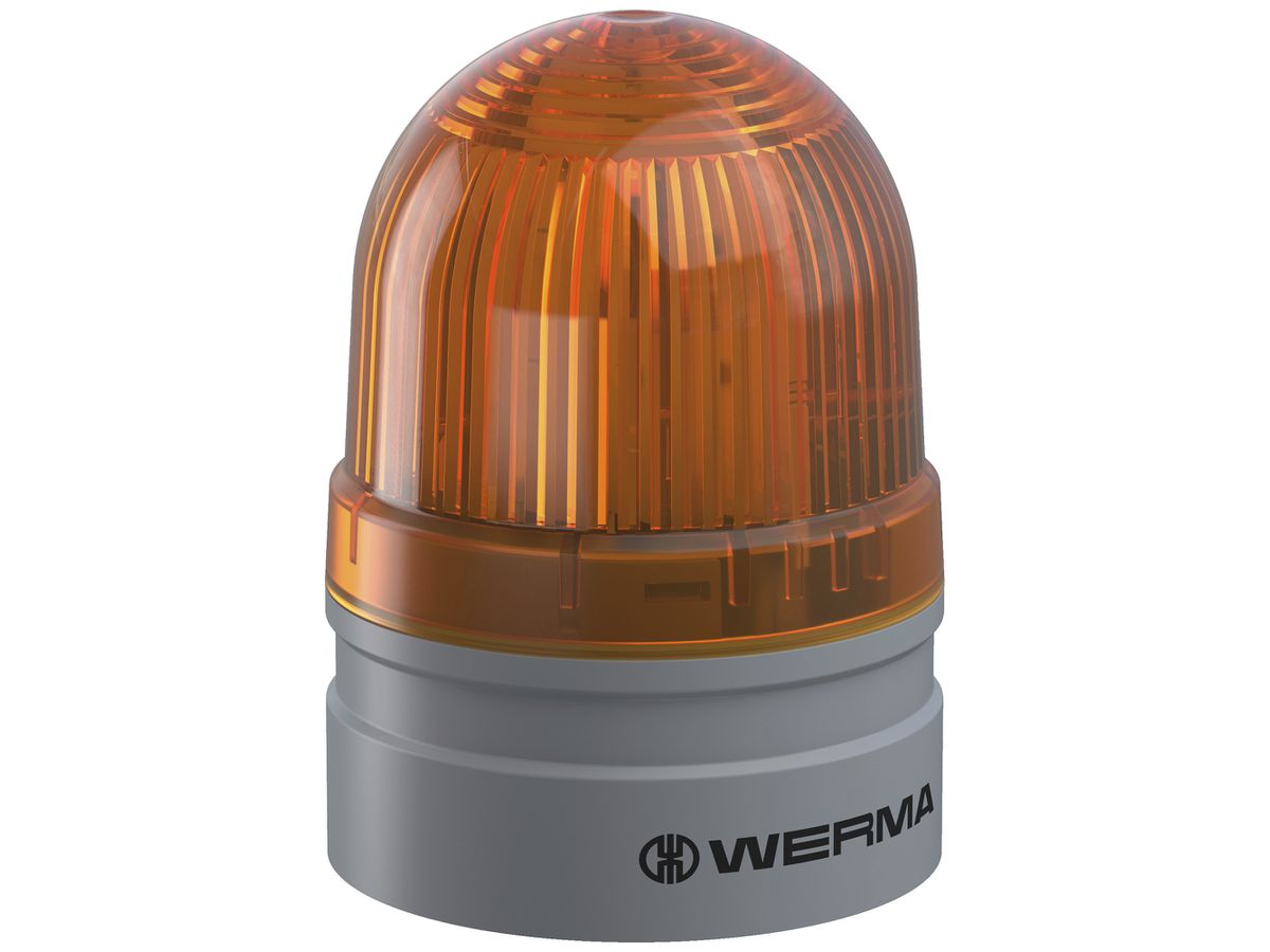 Blitzleuchte WERMA Mini TwinFLASH, 115...230VAC, gelb