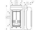 AP-Kleinverteiler Hensel KV9338 295×583×182mm/154