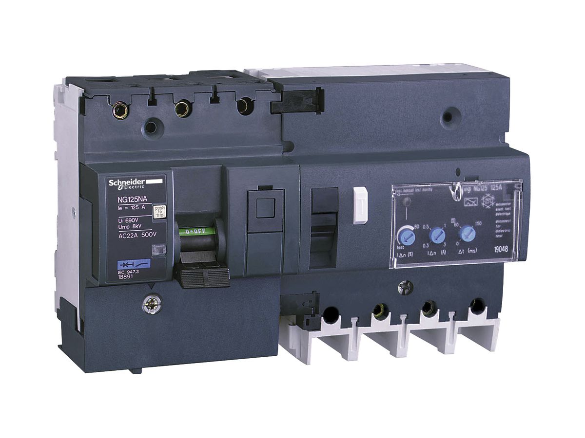 Lasttrennschalter Schneider Electric NG125NA 3P 100A