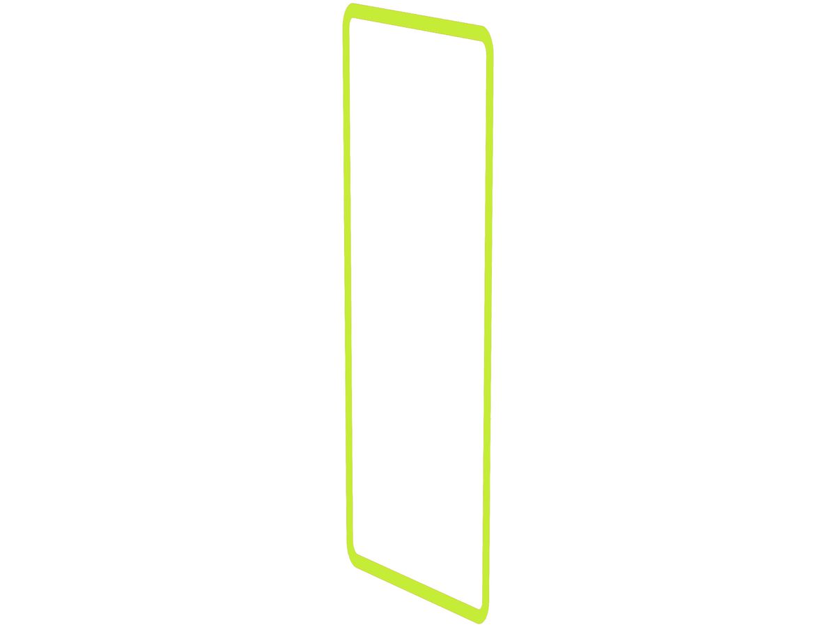 Designprofil MH priamos, Gr.4×1, gelb/grün fluoreszierend