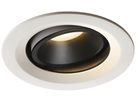 LED-Downlight SLV NUMINOS MOVE M 17.5W 1500lm 3000K 55° DIM Ø135×81mm ws/sz