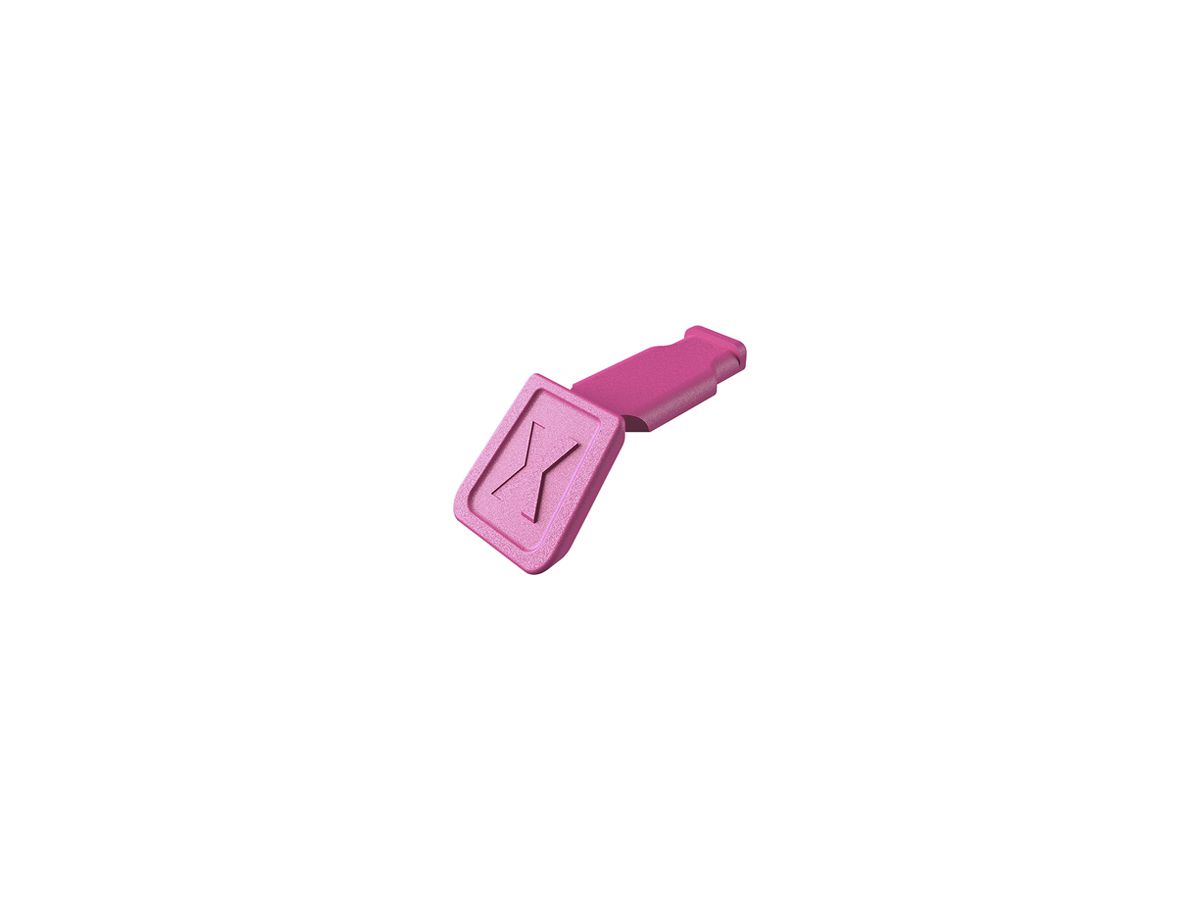 Clips KNIPEX ColorCode 10 Stück magenta für KNIPEXtend und Comfort 21mm