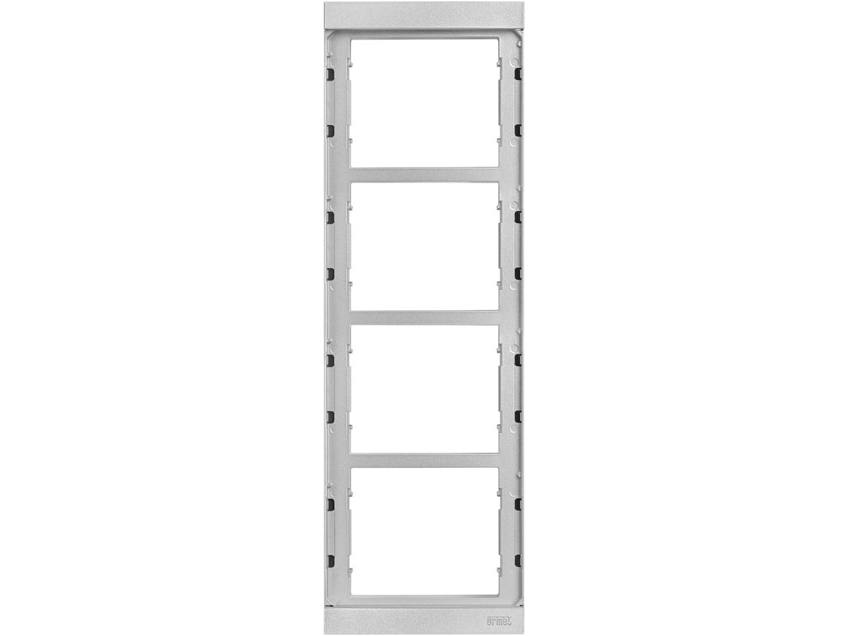 Rahmenmodulhalter Urmet Alpha, 4×Modul, 125×396mm