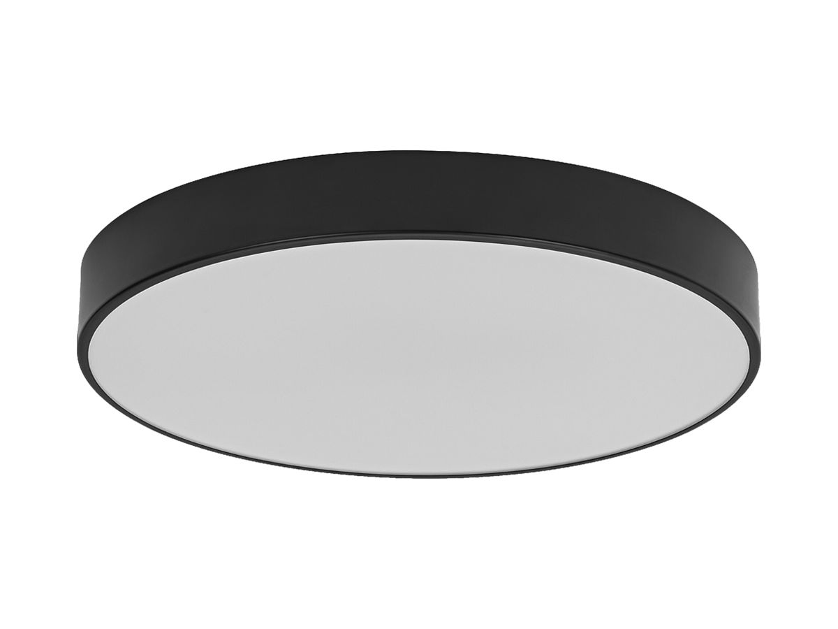 LED-Deckenleuchte LEDVANCE CEILING MOIA 24W 1800lm 3000K Ø380mm schwarz