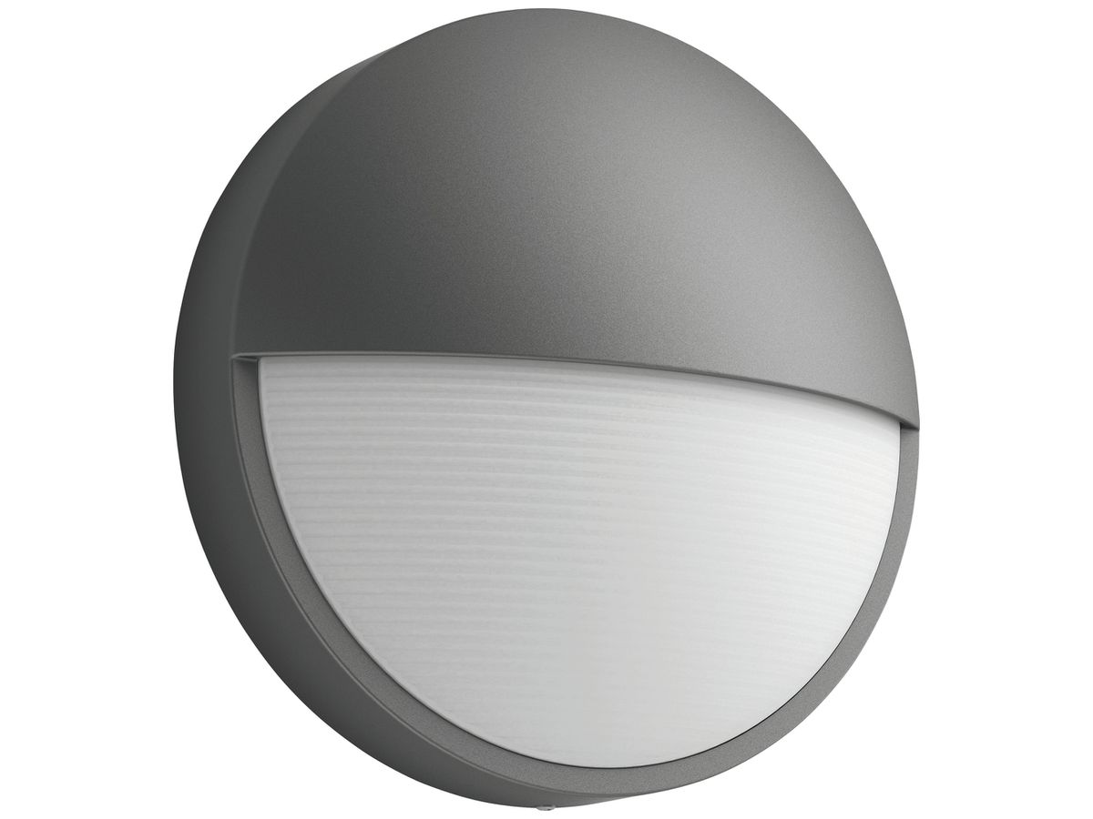 LED-Wandleuchte Capricorn 6W 230V 600lm Ø214×78mm IP44 anthrazit