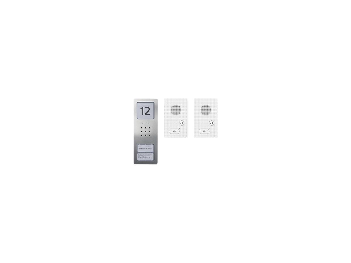 AP-Audio-Set Siedle, Bus-System Basic, 2 Ruftasten