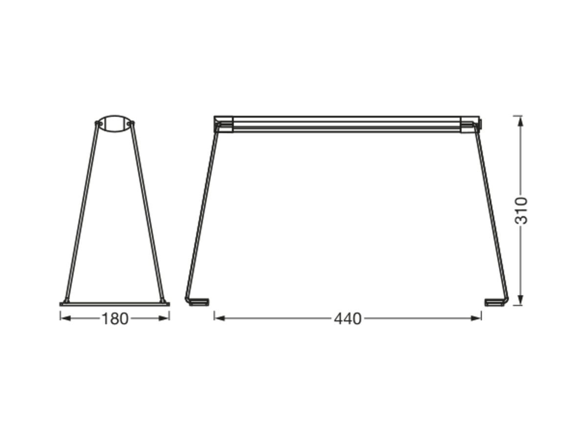 LED-Tischleuchte LDV INDOOR GARDEN STAND 14W 750lm 3650K weiss