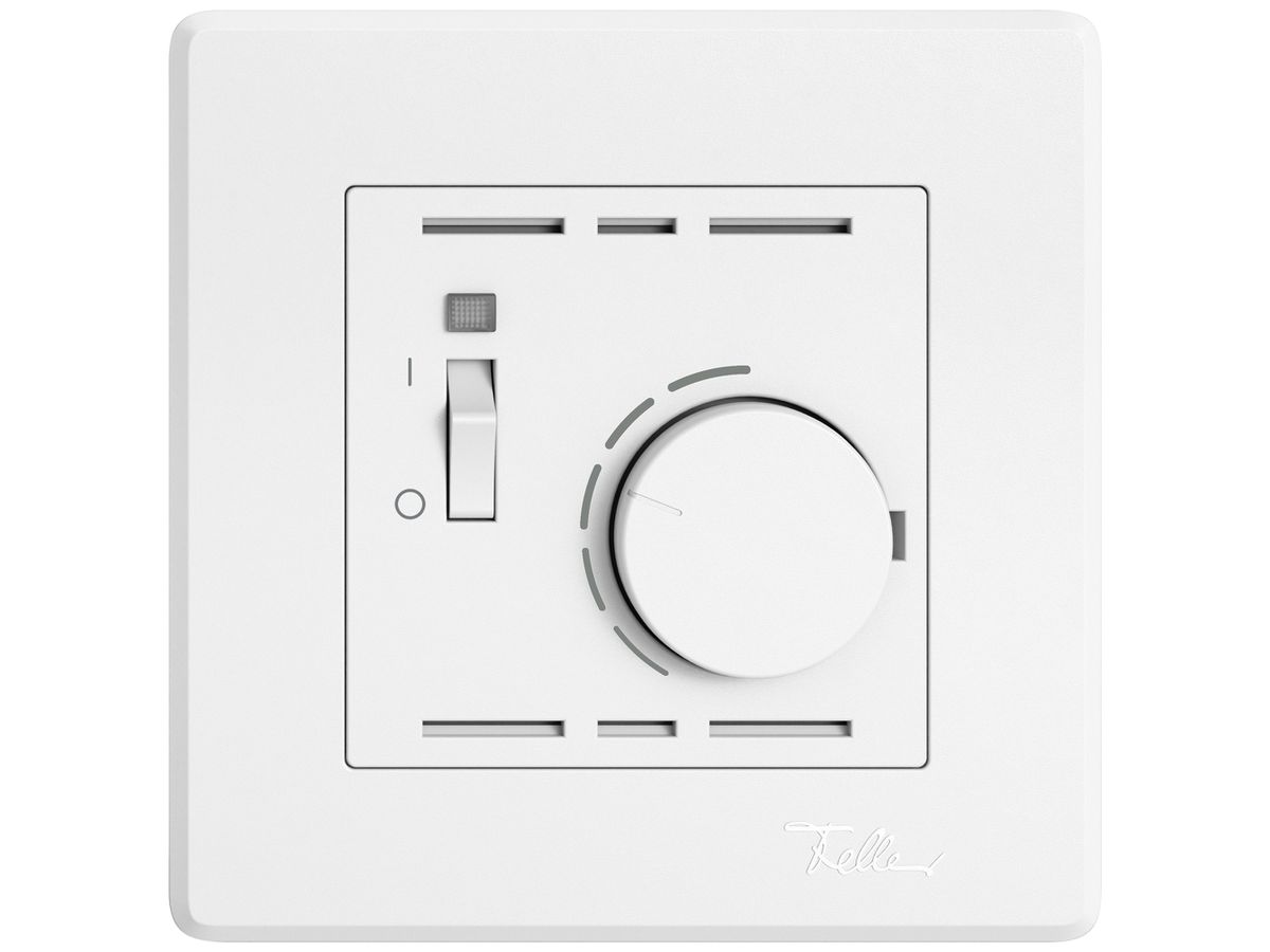 UP-Montageset EDIZIO.liv SNAPFIX® f.Thermostat mit Schalter ws