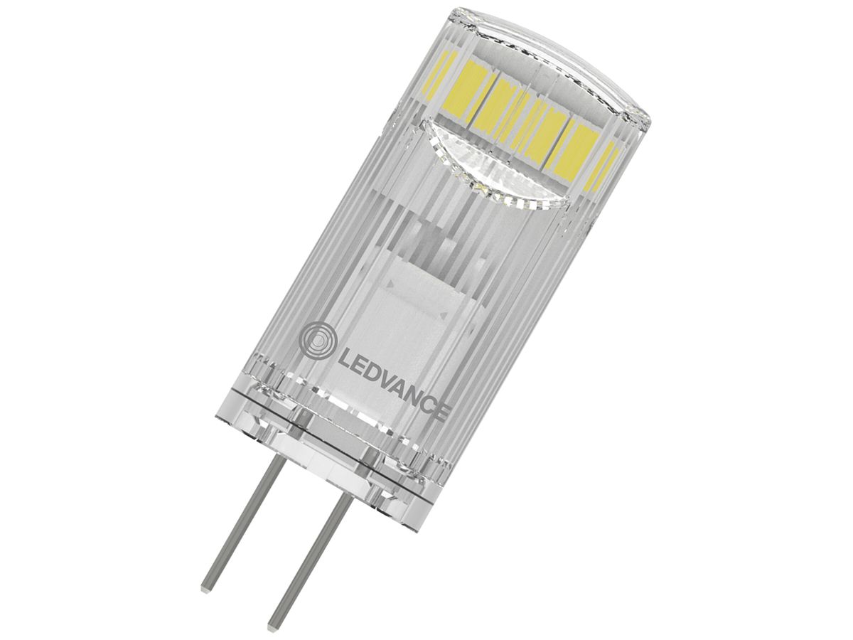 LED-Lampe LEDVANCE PIN G4 12V 1.5W 200lm 2700K Ø12×33mm klar