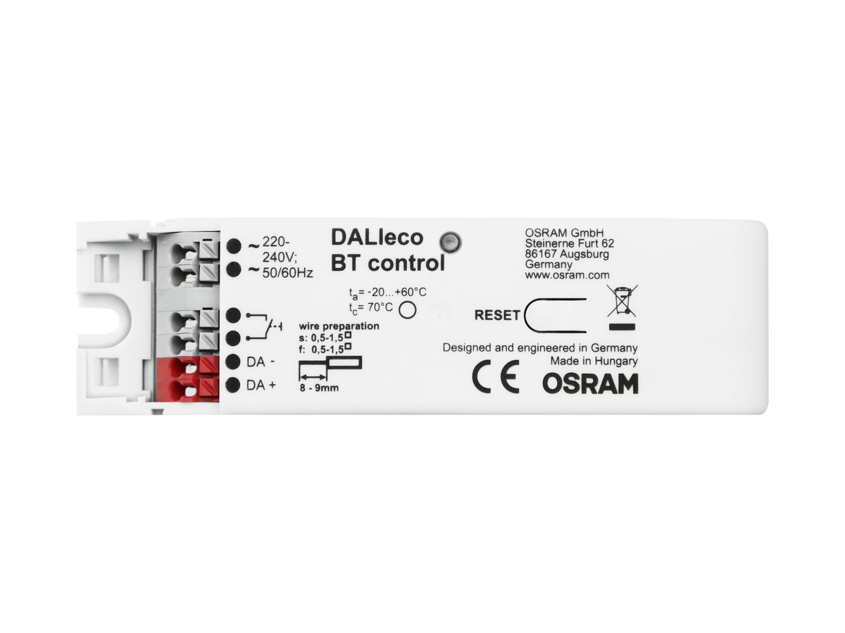 Lichtsteuergerät Osram DALIeco BT CONTROL 3W 230V