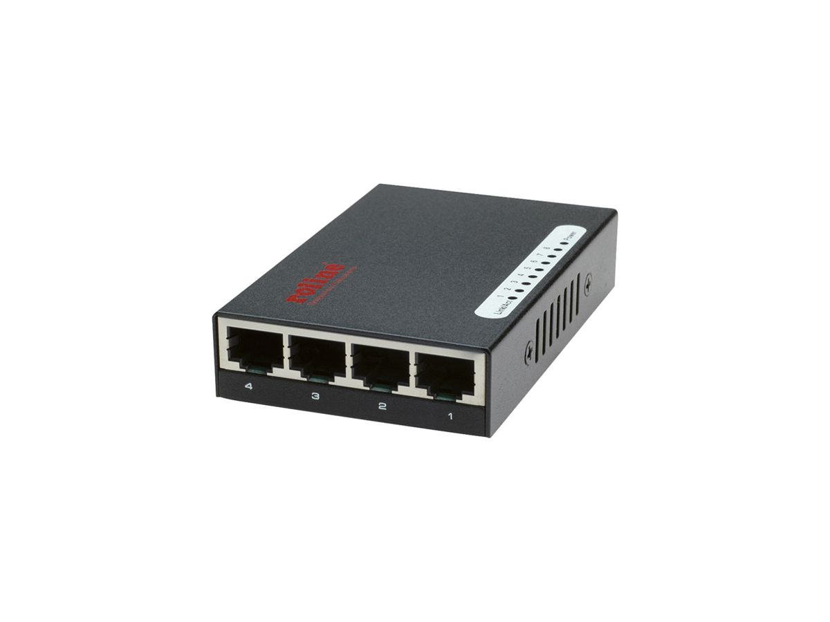 Switch ROLINE Pocket Fast Ethernet 8-Port