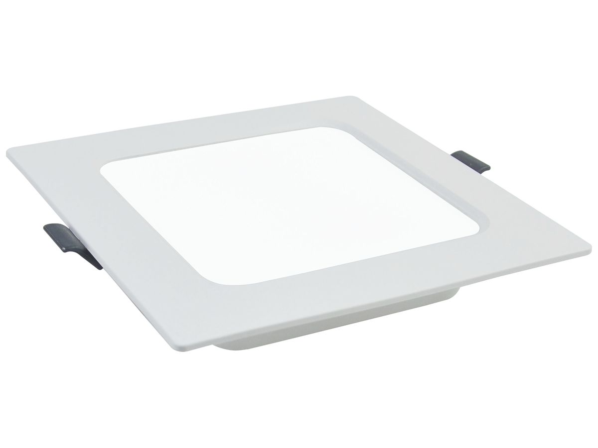 LED-Panelleuchte DOTLUX SQUAREeco 22W 1980lm 4000K asym. 224×224mm weiss