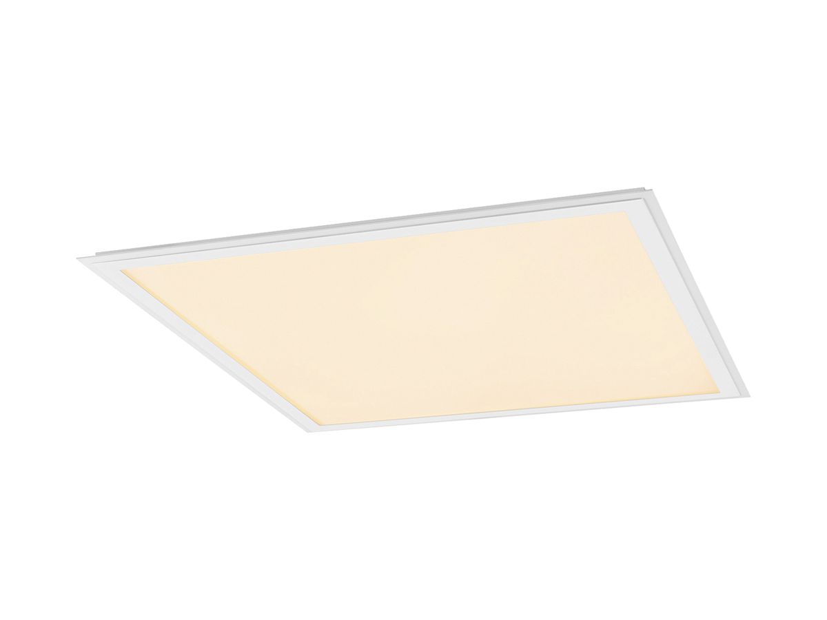 LED-Panelleuchte SLV PANEL 625 34W 4200lm 830/840 IP40 DALI 620×620mm weiss