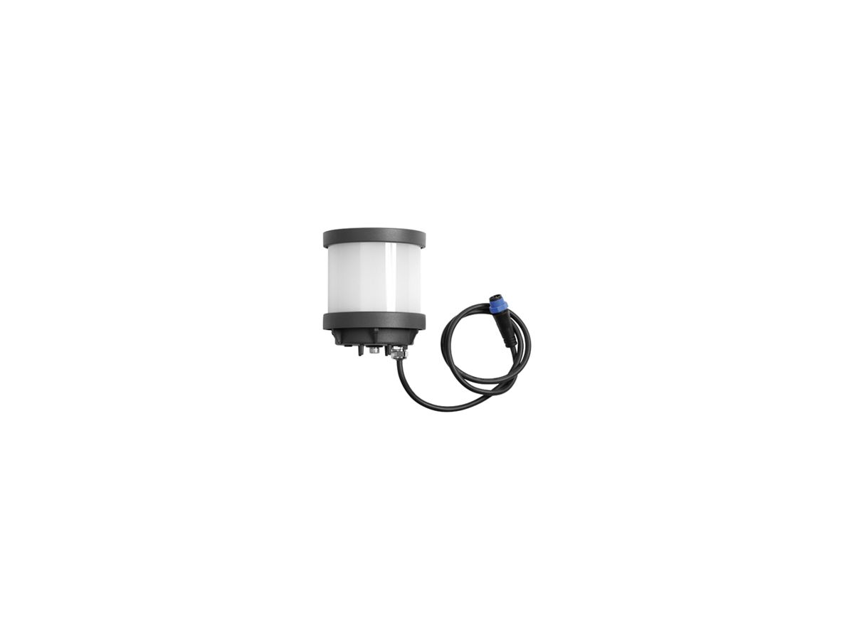 LED-Leuchtenkopf ESYLUX ALVA BL 700/100 830 opal anthrazit