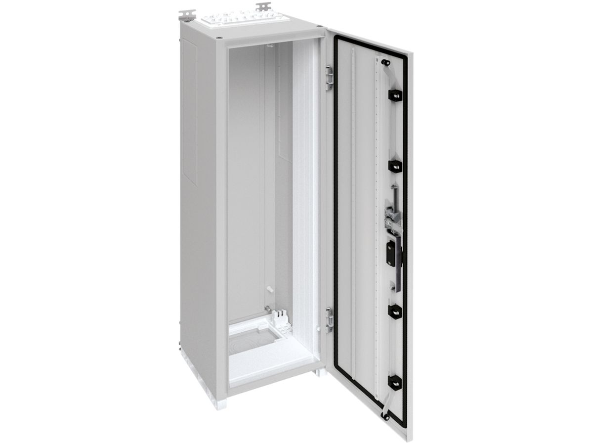 Wandschrank Hager univers mit Volltür SK I IP55 1100×300×275mm RAL 7035