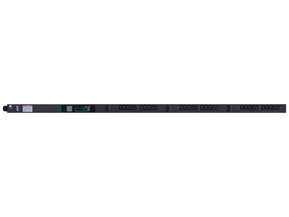 Steckdosenleiste Easy PDU 55×1738×62mm 18×C13 6×C19 Switched 22kW