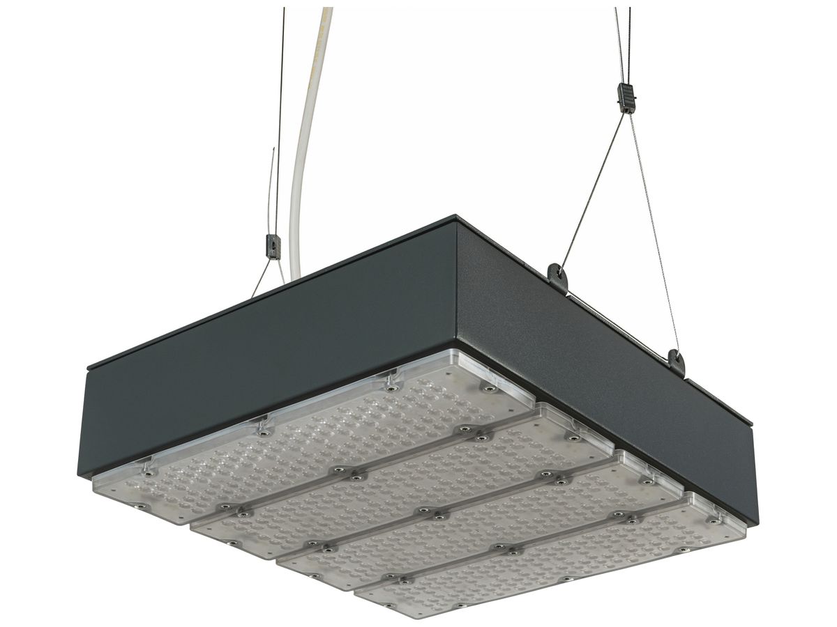 LED-Hallenstrahler Sylvania KubiXx AISLE 110W 19700lm 840 IP65 DALI 330×370