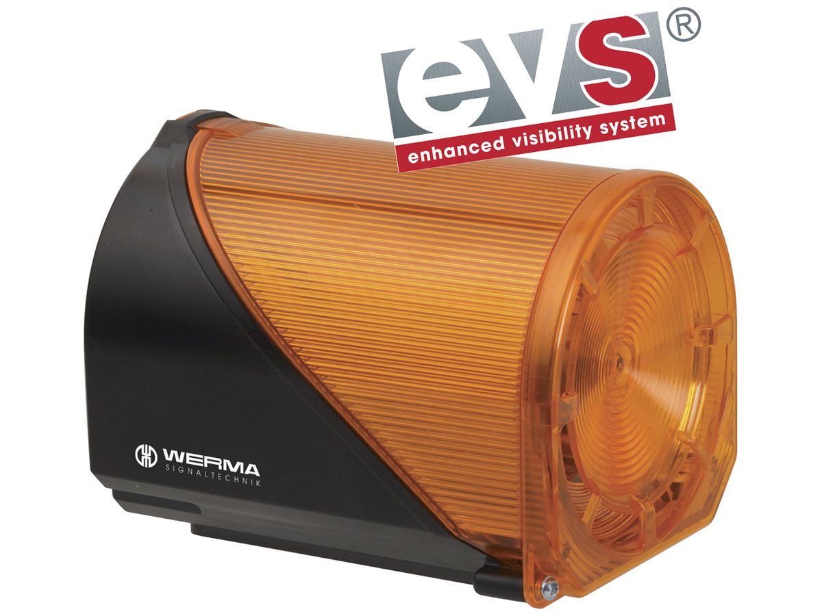 LED-Sirene WERMA 444 230VAC gelb